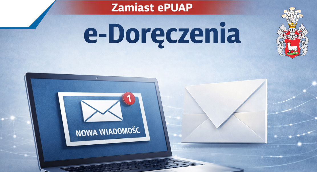 Zmiana zasad kontaktu z urzędem - e-Doręczenia zamiast...